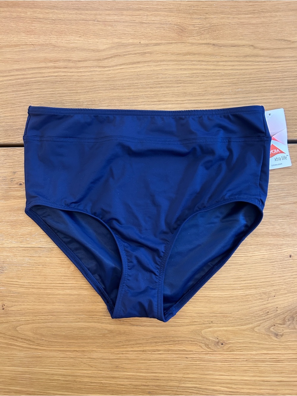 Lands' End NWT Women’s Size 10 Navy 2-Piece Swim Suit - Tankini + Swim Bottoms - Picture 10 of 16